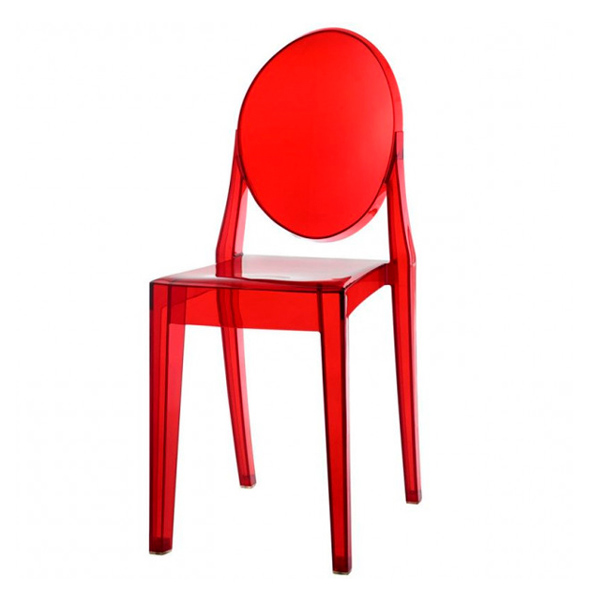 Стул Victoria Ghost красный