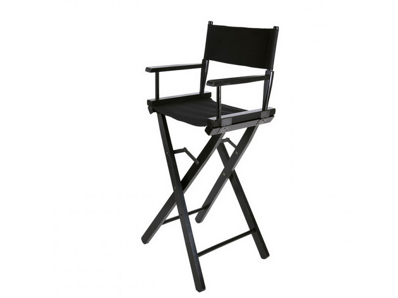 Стул визажиста чёрный