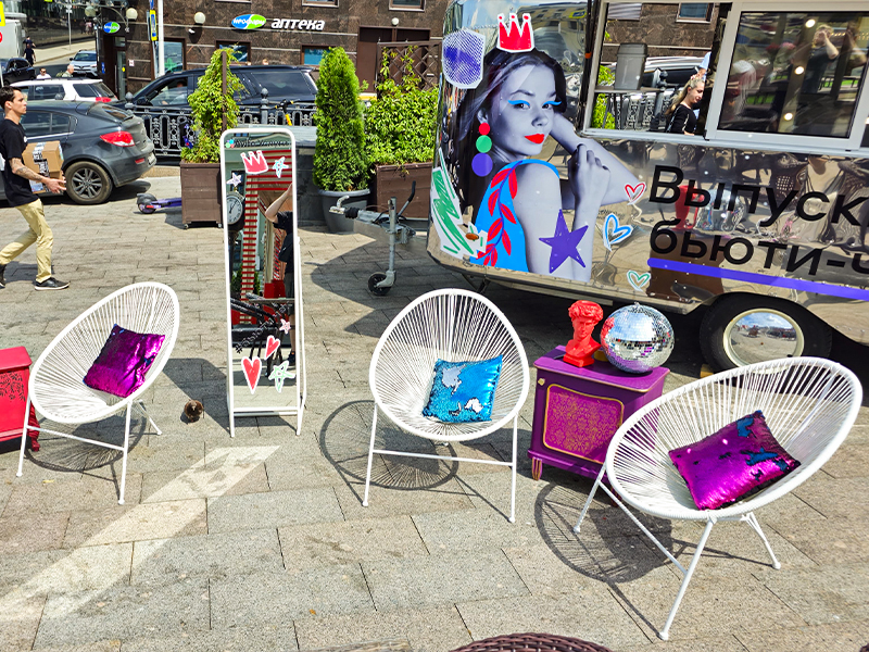 Кресло Acapulco White