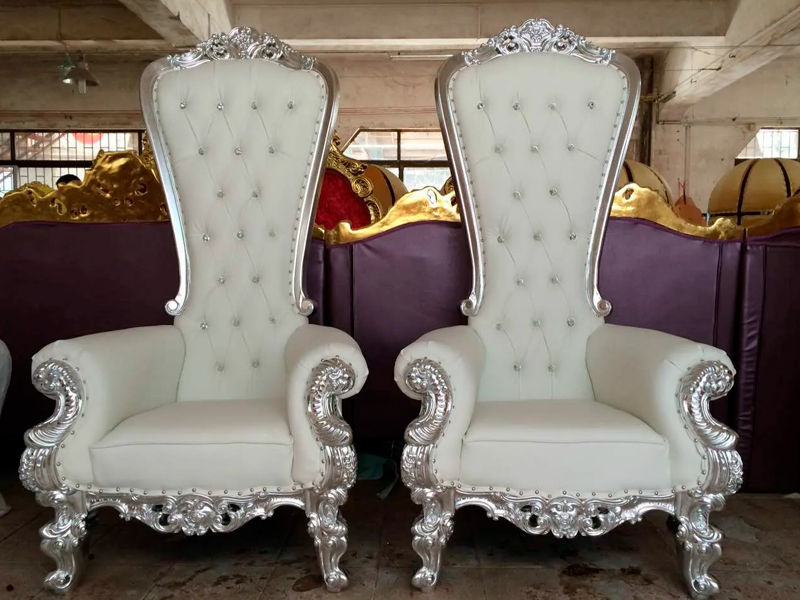 Свадебный трон Серебро