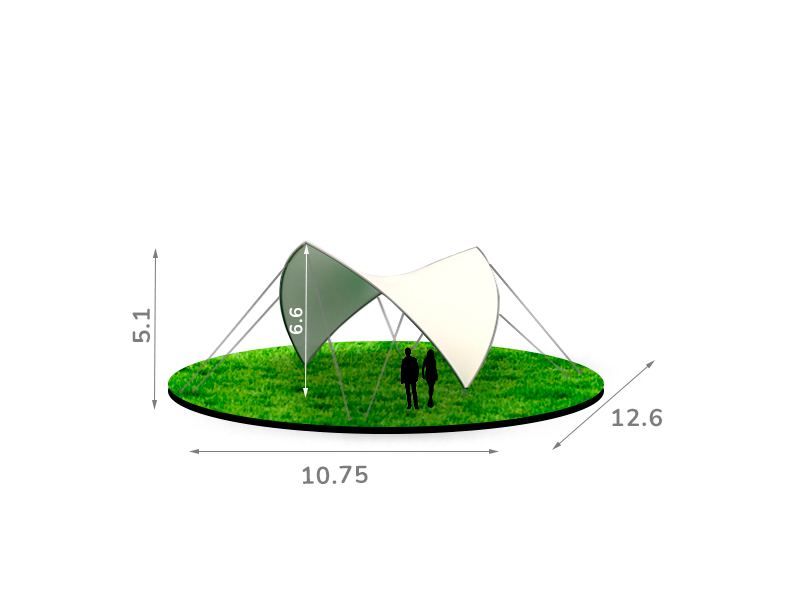 Тент Сидней 12x10