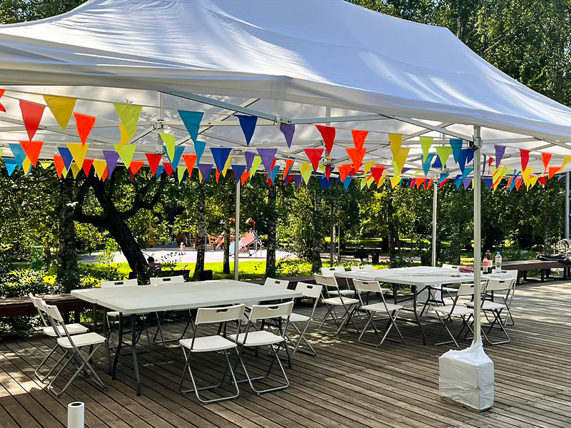 Тент быстровозводимый 4x8