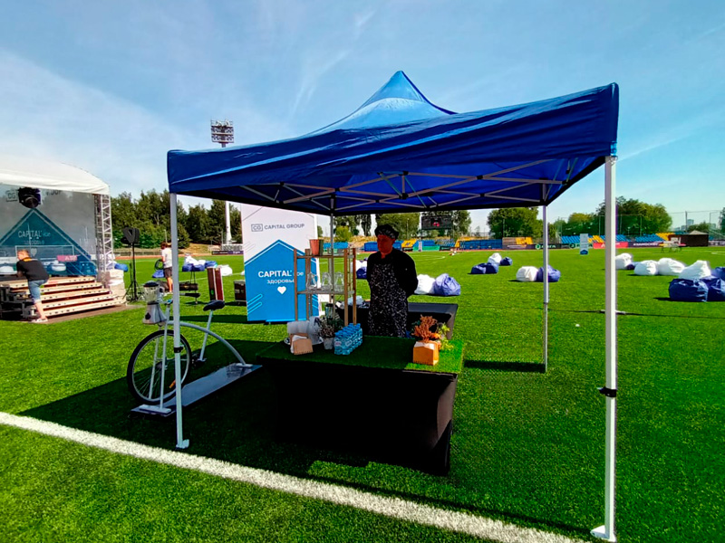 Тент быстровозводимый 2x2