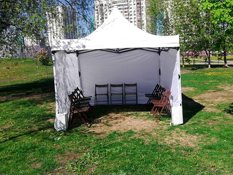 Тент быстровозводимый 3x3