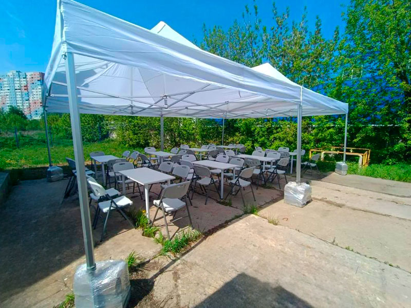 Тент быстровозводимый 4x6