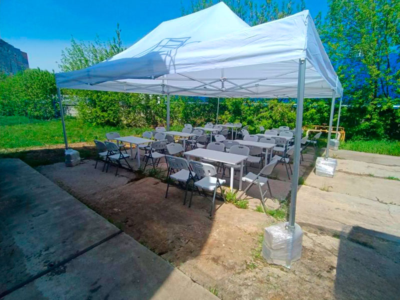 Тент быстровозводимый 4x6