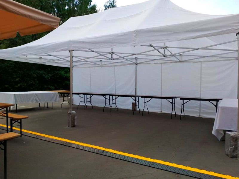 Тент быстровозводимый 4x8