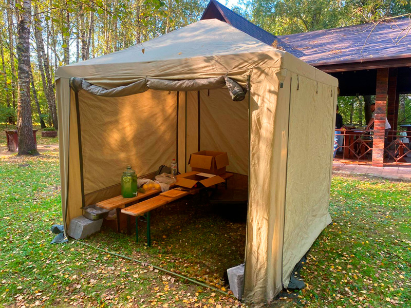 Тент палатка 2,5x2,5 м