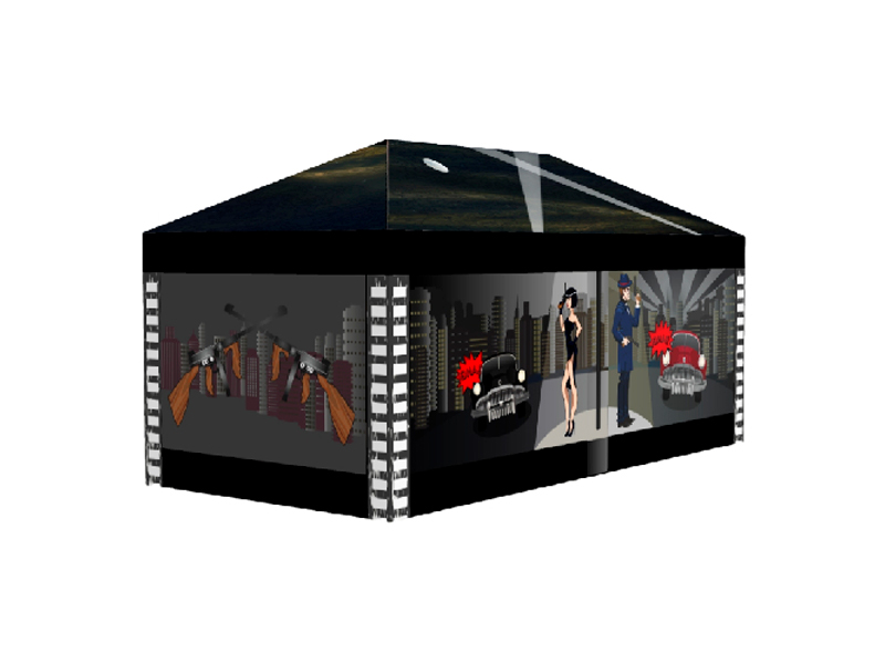 Тент палатка Чикаго 5x2,5 м