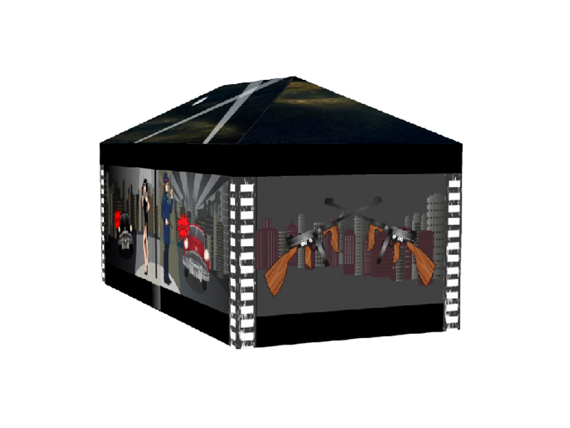 Тент палатка Чикаго 5x2,5 м