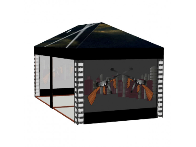 Тент палатка Чикаго 5x2,5 м