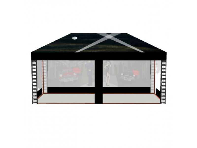 Тент палатка Чикаго 5x2,5 м