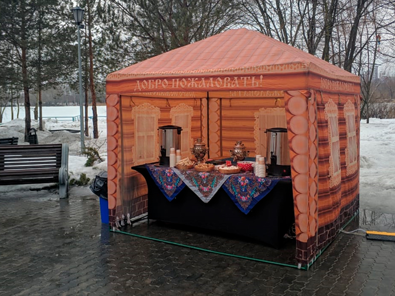 Тент палатка Домик 2,5x2,5 м