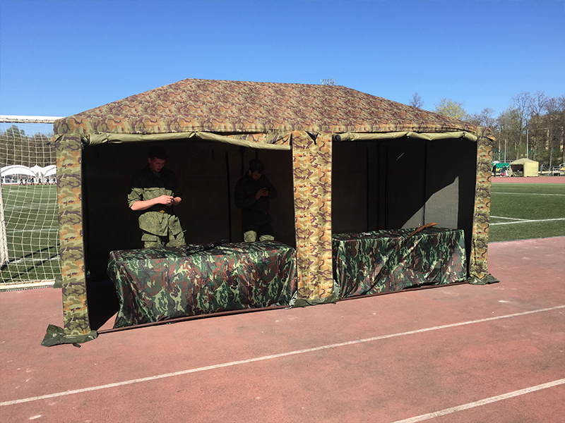 Тент палатка камуфляж 5x2,5 м