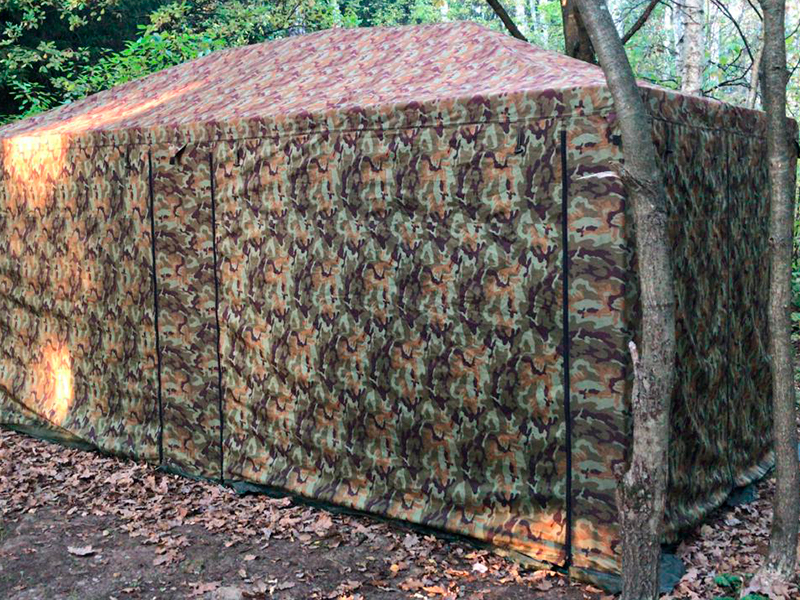 Тент палатка камуфляж 5x2,5 м