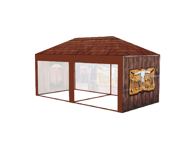 Тент палатка Вестерн 5x2,5 м