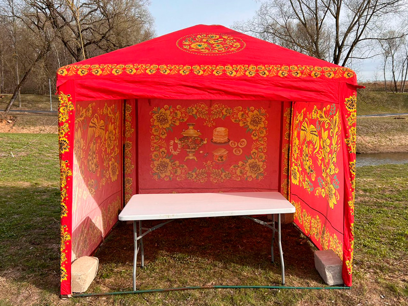 Тент палатка ярмарочная 2,5x2,5 м