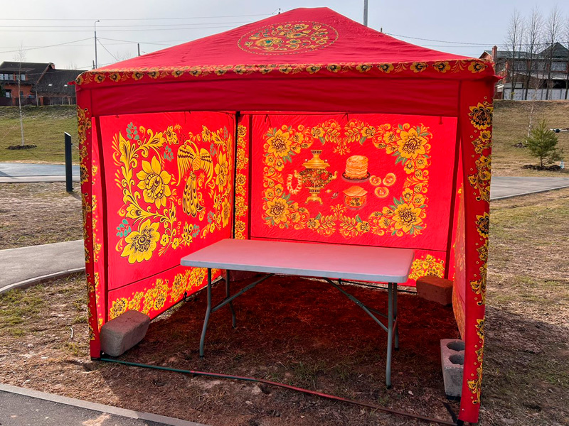 Тент палатка ярмарочная 2,5x2,5 м