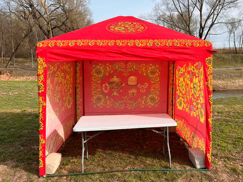 Тент палатка ярмарочная 2,5x2,5 м