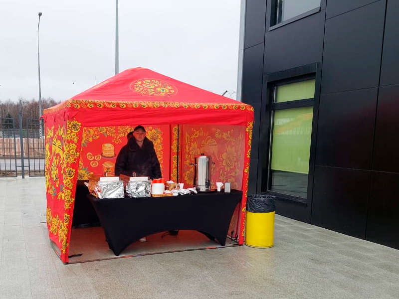 Тент палатка ярмарочная 2,5x2,5 м