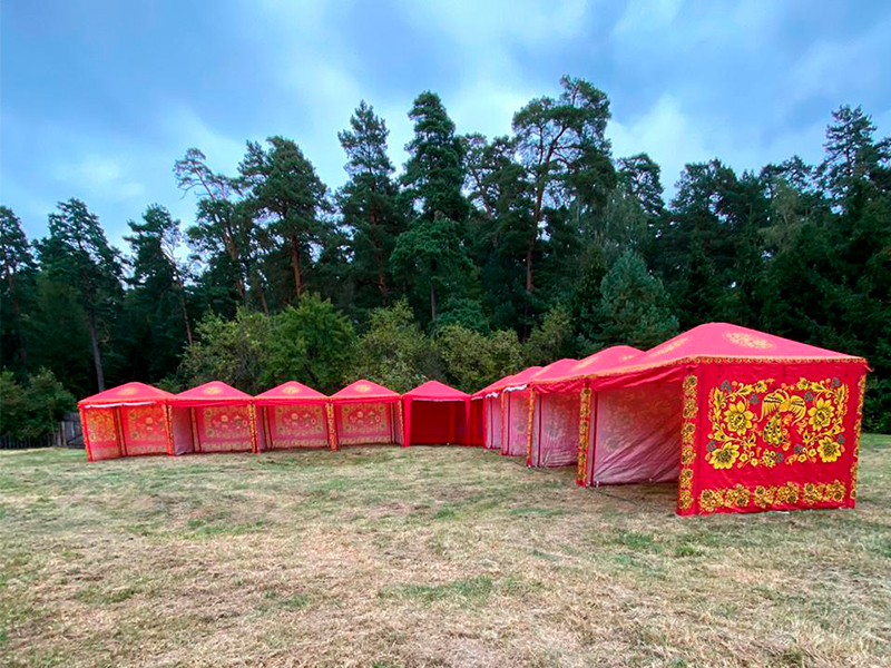 Тент палатка ярмарочная 2,5x2,5 м