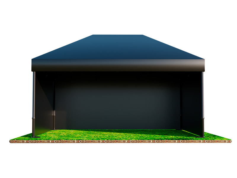 Тент Трансформер Чёрный 3x4,5м