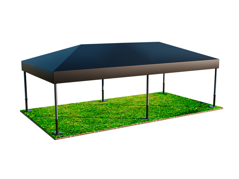 Тент Трансформер Чёрный 4x8м