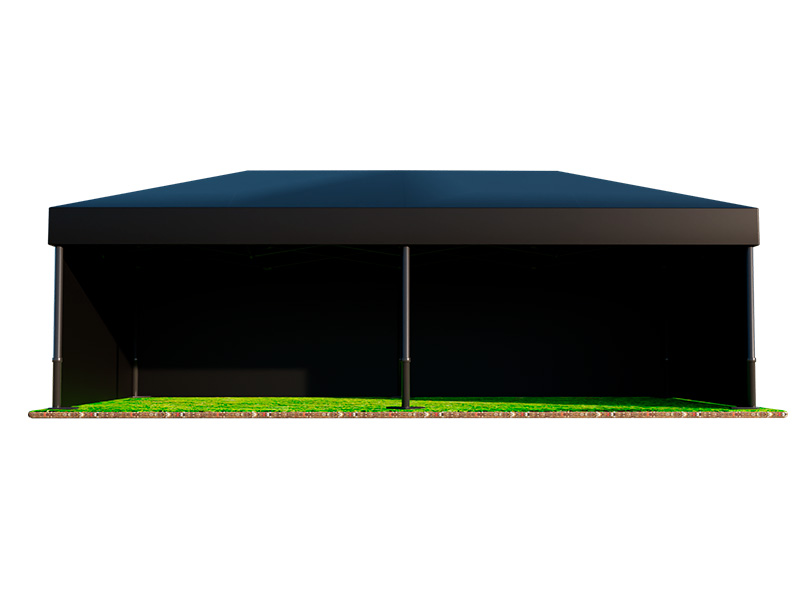 Тент Трансформер Чёрный 4x8м