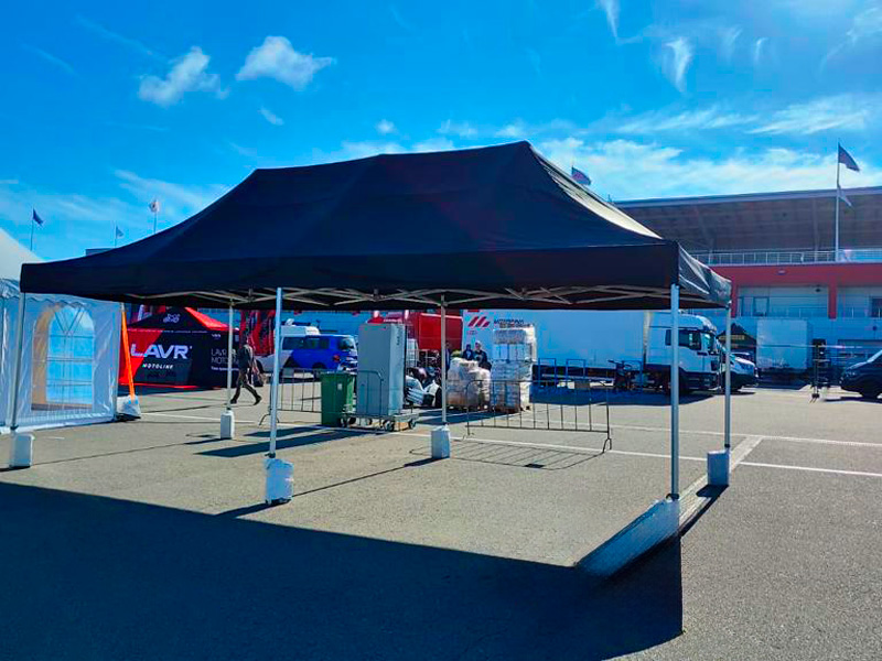 Тент Трансформер Чёрный 3x4,5м