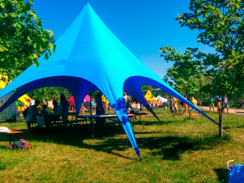 Тент Звезда 26 кв.м