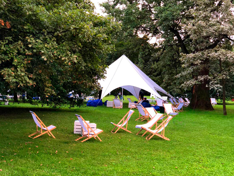 Тент Звезда 48 кв.м