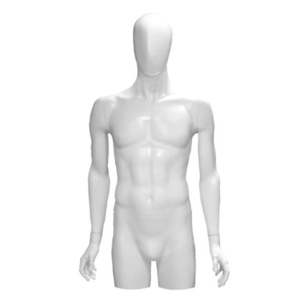 Торс мужской удлинённый с головой