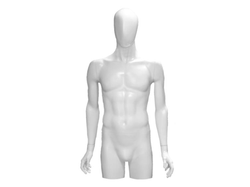 Торс мужской удлинённый с головой