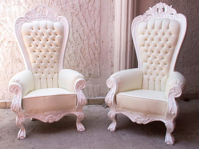 Трон свадебный классический