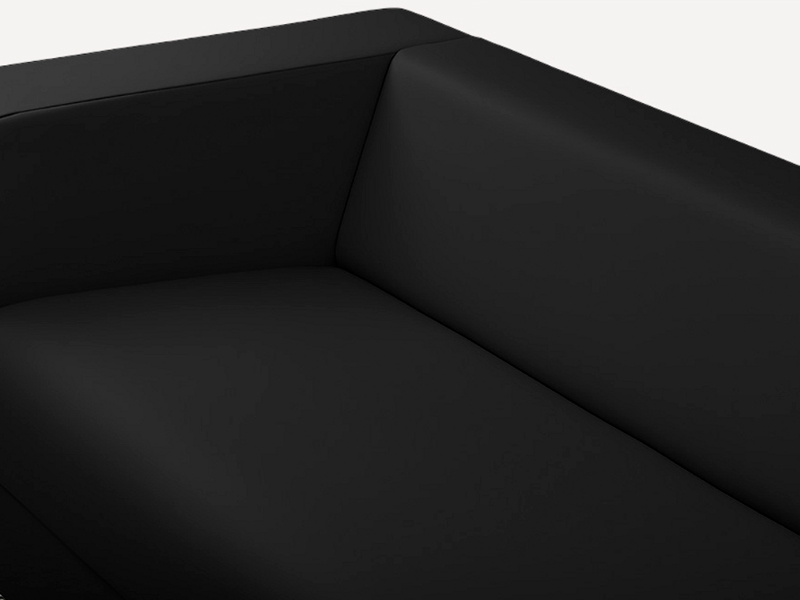 Трёхместный диван Erwin Black