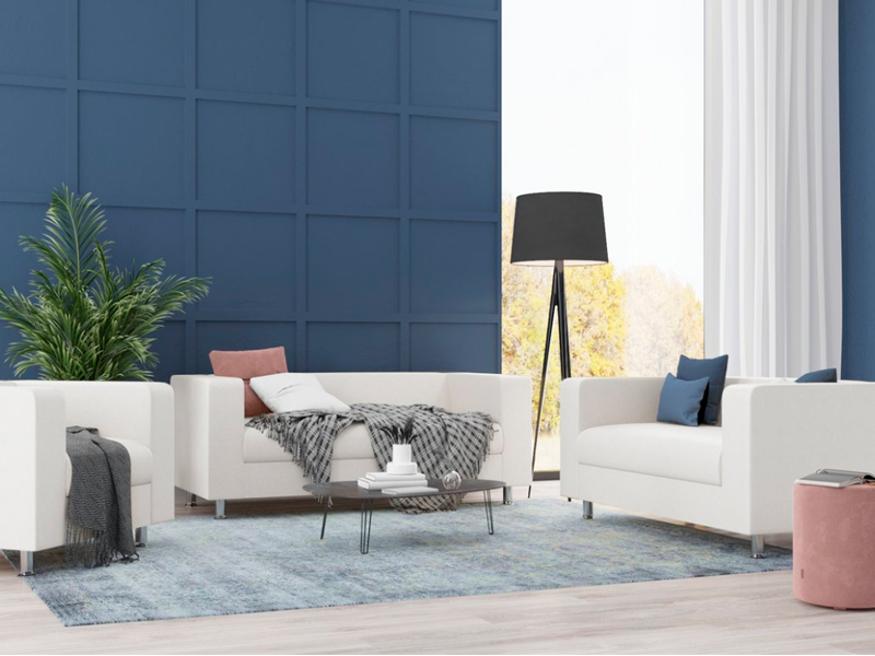 Трёхместный диван Erwin White