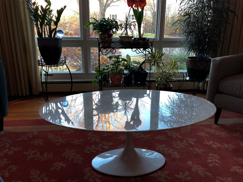 Стол Tulip Oval Black