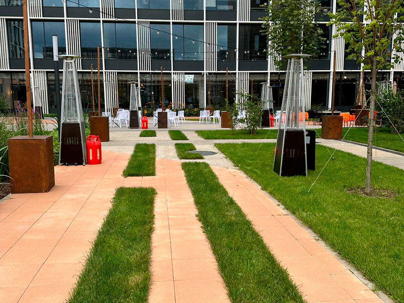 Уличный газовый обогреватель Neoclima