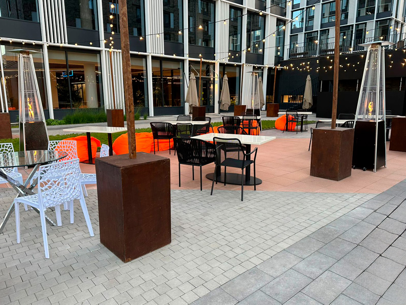 Уличный газовый обогреватель Neoclima