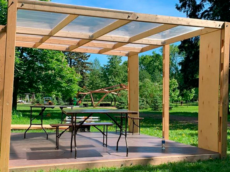 Корнер Веранда (5x5 м)