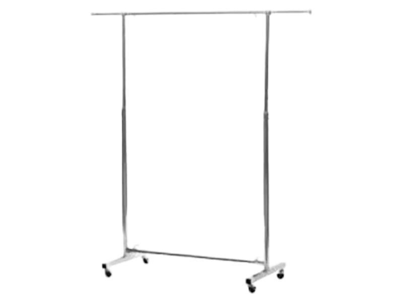 Вешало на колёсах хромированное Pollux