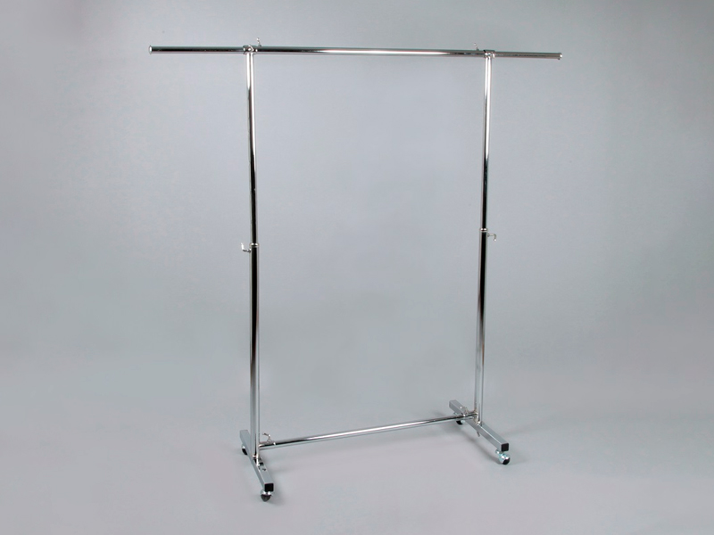 Вешало на колёсах хромированное Pollux