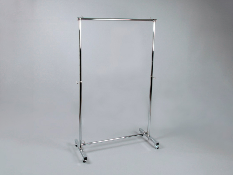 Вешало на колёсах хромированное Pollux