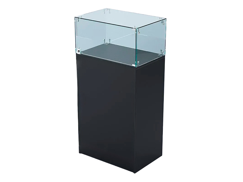Витрина-подиум черная
