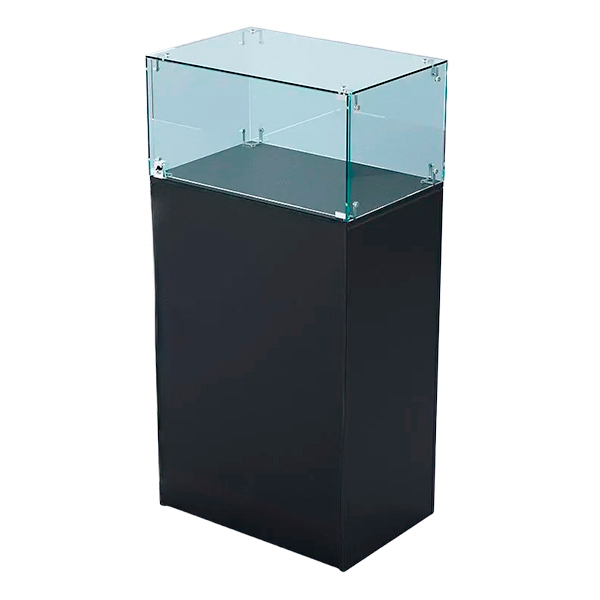 Витрина-подиум черная