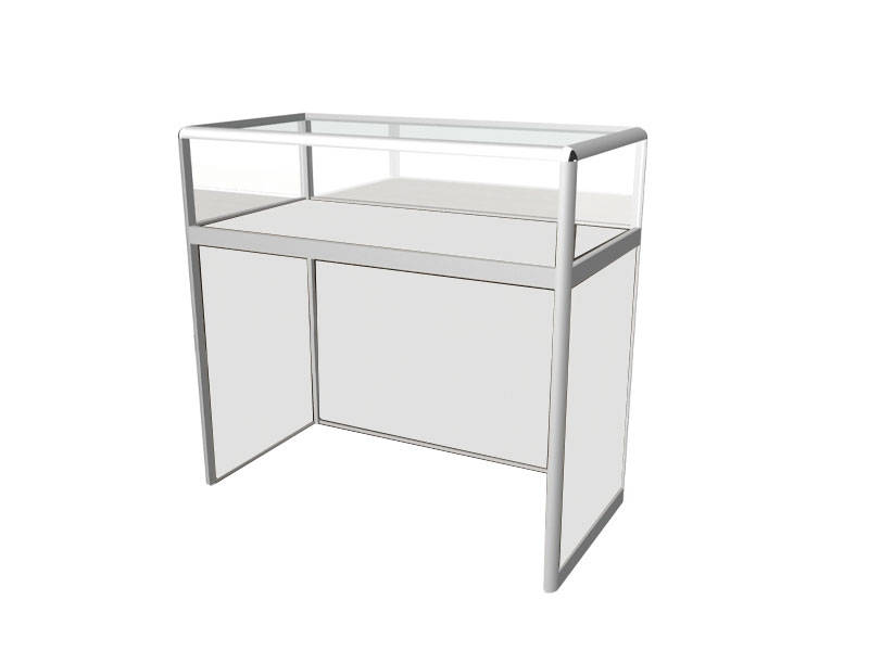 Витрина-прилавок белая