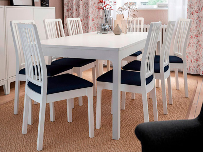 Банкетный стол Wood белый