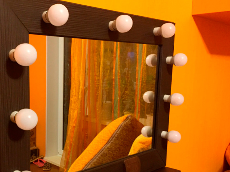 Зеркало Тёмное дерево