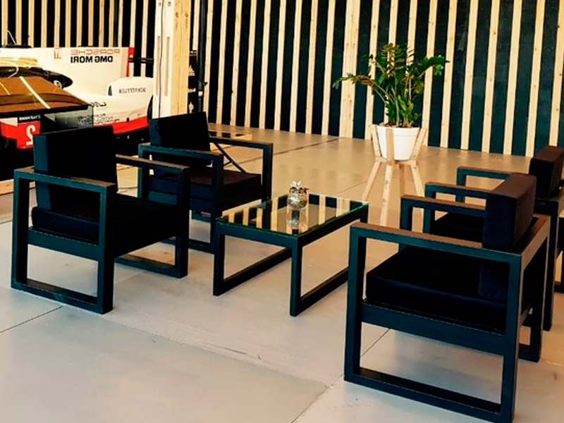 Журнальный стол Aurora Black modern