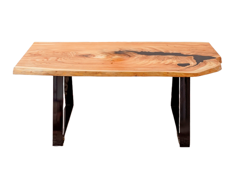 Журнальный стол со столешницей из слэба